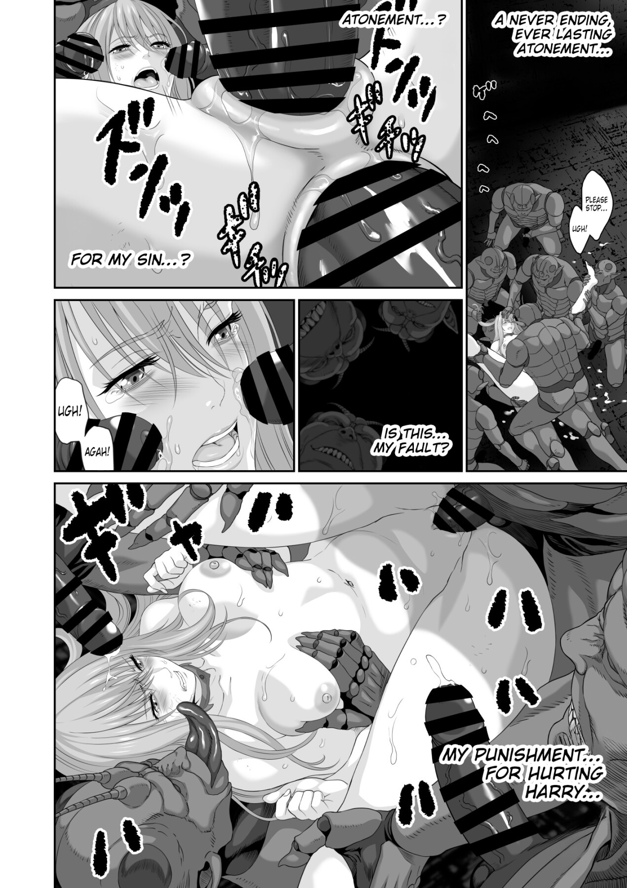 Hentai Manga Comic-The End of the Line for the Cuckold Hero - Last chapter-Read-5